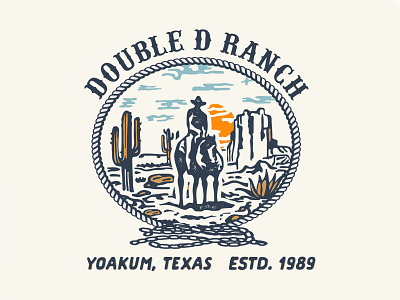 Double D Ranch adventure illustration adventure travel apparel apparel designer branding graphic design graphic designer logo designer logo ideas logo maker outdoors ranch ranch logo rancho rodeo rodeo drive tshirt tshirt designer western western wear