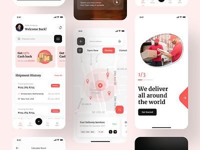 Food Delivery Mobile App app app design application design branding design figma design food delivery app graphic design illustration logo mobile app design mobile application ui ux vector