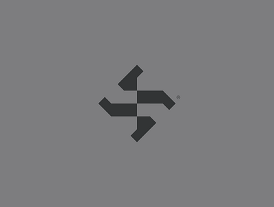 S Monogram ‧ Spin branding construction data geometrical logoforsale monogram property rotate s ss