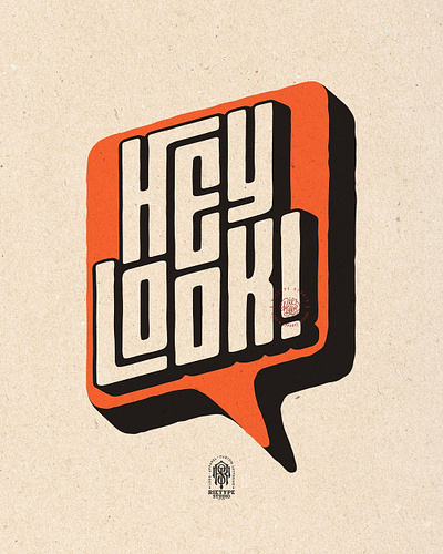 Logo Designed for Hey Look! design illustration logo logodesign ux vector