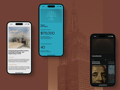 Mobile site, economic development foundation | Lazarev. adaptation app application charity corporate design development foundation fund homepage landing page mobile mobile design mobile site scroll ui ux web design website