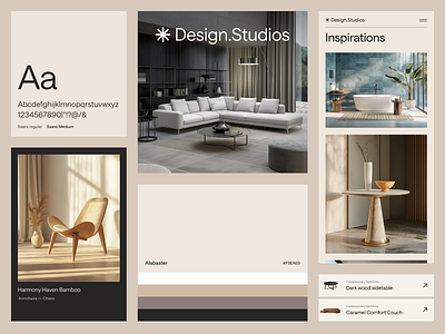 Design.Studios – Moodboard animation branding chair color concept design desktop digital editorial font furniture graphic design interaction minimal mobile moodboard motion graphics typography ui web