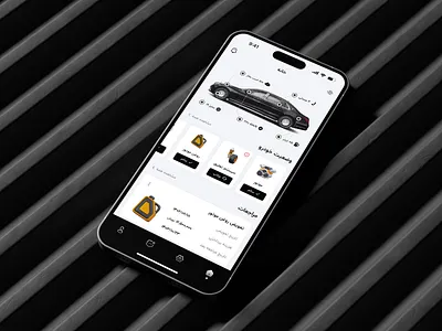 Car Service App appdesign application car carservice clean designer light minimal mobile repair service ui uidesign ux vehicle