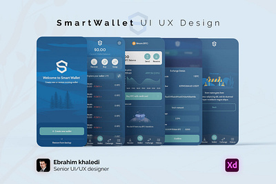 Wallet App UI app design app ui crypto wallet ui ux wallet wallet app wallet ui
