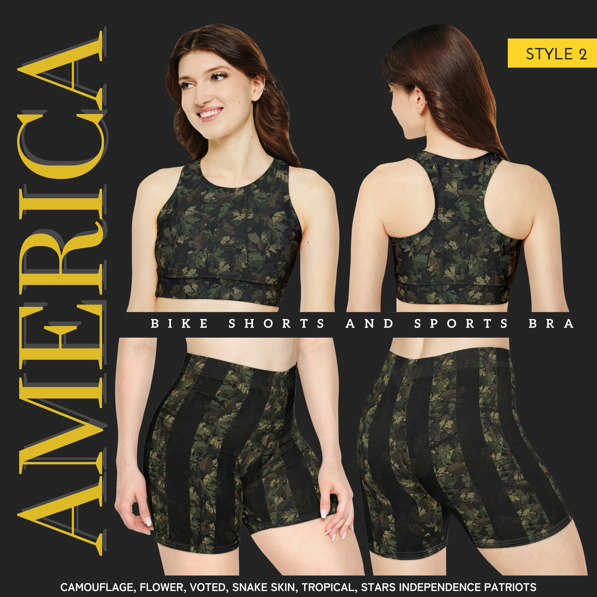 Camouflage, Flowers, Voted, Snake Skin, Tropical Summer graphic design voted