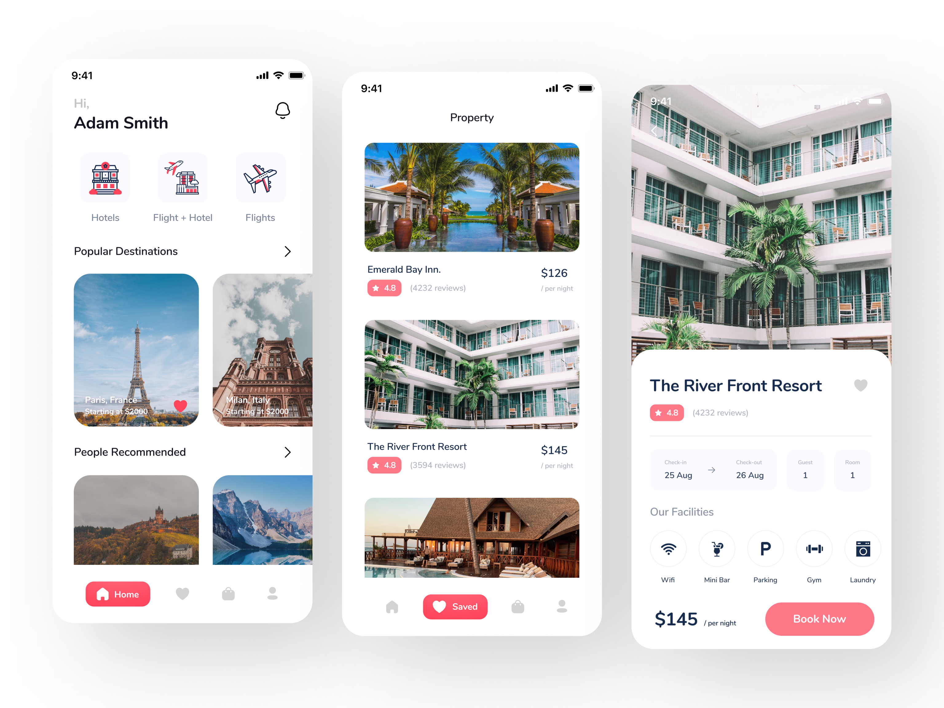 Resort Booking Mobile App app app design application design branding design figma design graphic design illustration logo mobile app design mobile application resort booking app ui ux vector