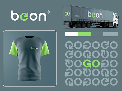 BEON brand sign branding cargo design graphicdesign identity logistic logo logodesign logomark logotype marketing visual identity