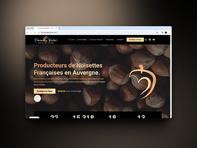 Domaine des Kaolins by Webfresk graphic design ui web design wordpress