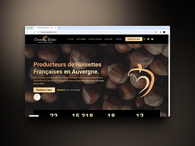 Domaine des Kaolins by Webfresk graphic design ui web design wordpress