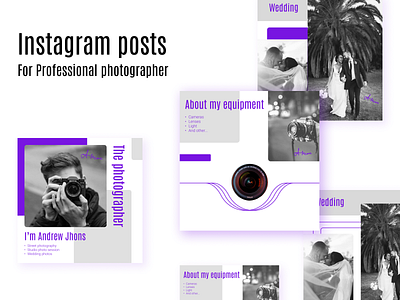 Instagram post design for photographer inst instagram instagrampost photographer post socialmedia socialmediapost