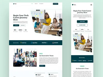 Landing Page design figma illustration interaction design product design ui user research ux visual design