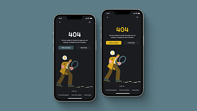 404 Page - Daily UI Challenge Day 8 404 design ui ux webapp