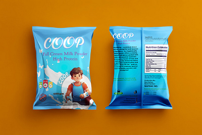 Crafting the Coop Full Cream Milk Powder Packaging available for hire