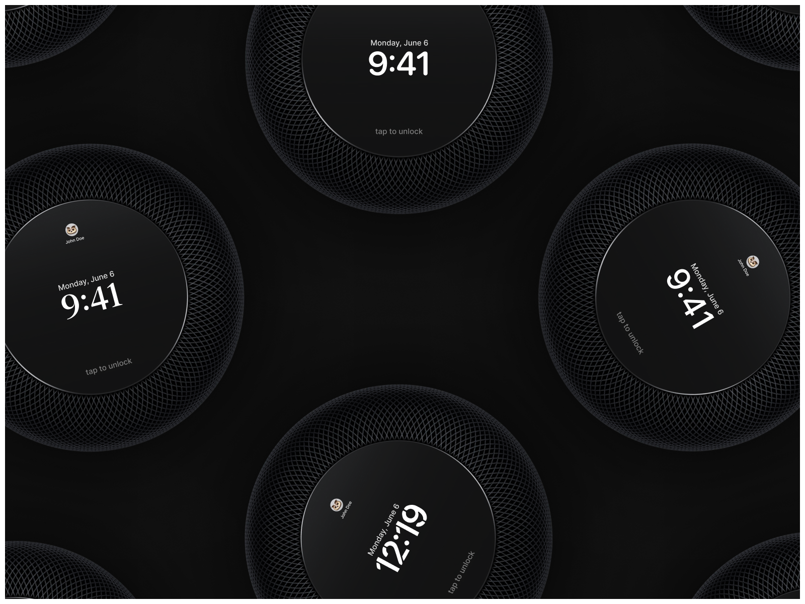 HomePod Touchscreen/Interface concept by hellotomi on Dribbble
