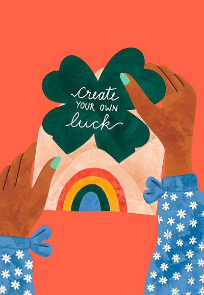 Sending you luck 💚 art design digital art illustration procreate