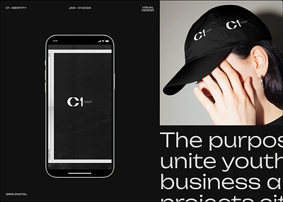 C1 - identity branding design graphic design identity logo vector
