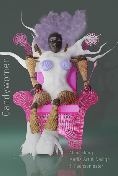 Candywomen Concept vs. final 3D