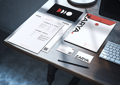 Zarya architects - rebranding branding design graphic design identity logo typography vector