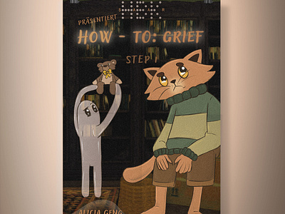 Poster 2D-animated shortfilm "How-to: Grief pt.1"