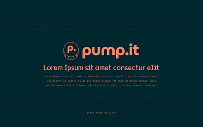 Pump.It app branding design graphic design illustration logo typography ui ux uxui