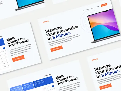 Esteemy figma saas tech agency tech company ui ux website design