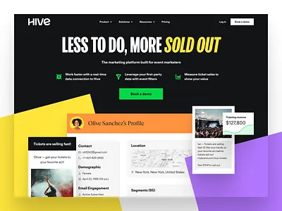 Hive Website saas