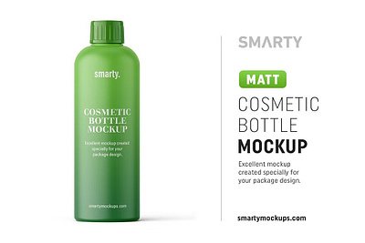 Matt Cosmetic Bottle Mockup beauty bottle care cosmetics design matt matt cosmetic bottle mockup mockup package packaging