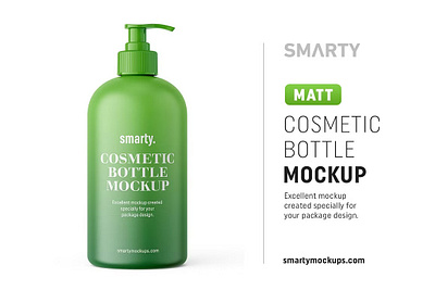 Matt cosmetic bottle mockup beauty bottle care cosmetics design matt matt cosmetic bottle mockup mockup package packaging pharmacy