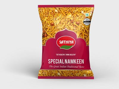 Mix Namkeen Pouch Design branding food packaging mockup namkeen packaging pouch design product design snacks packaging