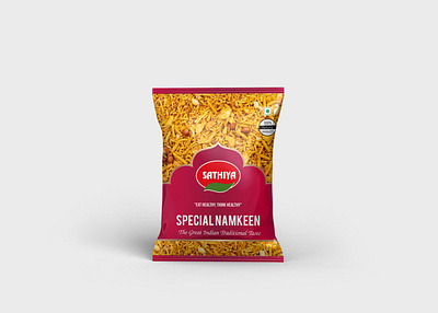 Mix Namkeen Pouch Design branding food packaging mockup namkeen packaging pouch design product design snacks packaging
