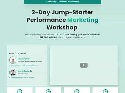 Workshop Funnel Template for GoHighLevel agency template design funnel design funnel template funnel theme ghl ghl template gohighlevel illustration ui workshop workshop funnel