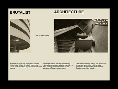 Brutalist architecture / Editorial layout, pt. 9 architecture brutalism design figma graphic design grid landing landing page layout minimal minimalism minimalist swiss typography ui ui design user interface web web design