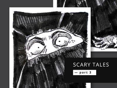 Scary Tale Illustrations - part 3 art artwork black and white draw drawing drawn fine art fine artwork graphic design horror illustration scary tale stories story