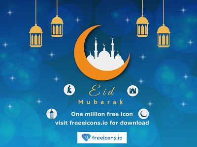 Eid Wishes branding design eid icons eid mubarak eid poster eid wishes free icons icon illustration logo ui vector vector logo web