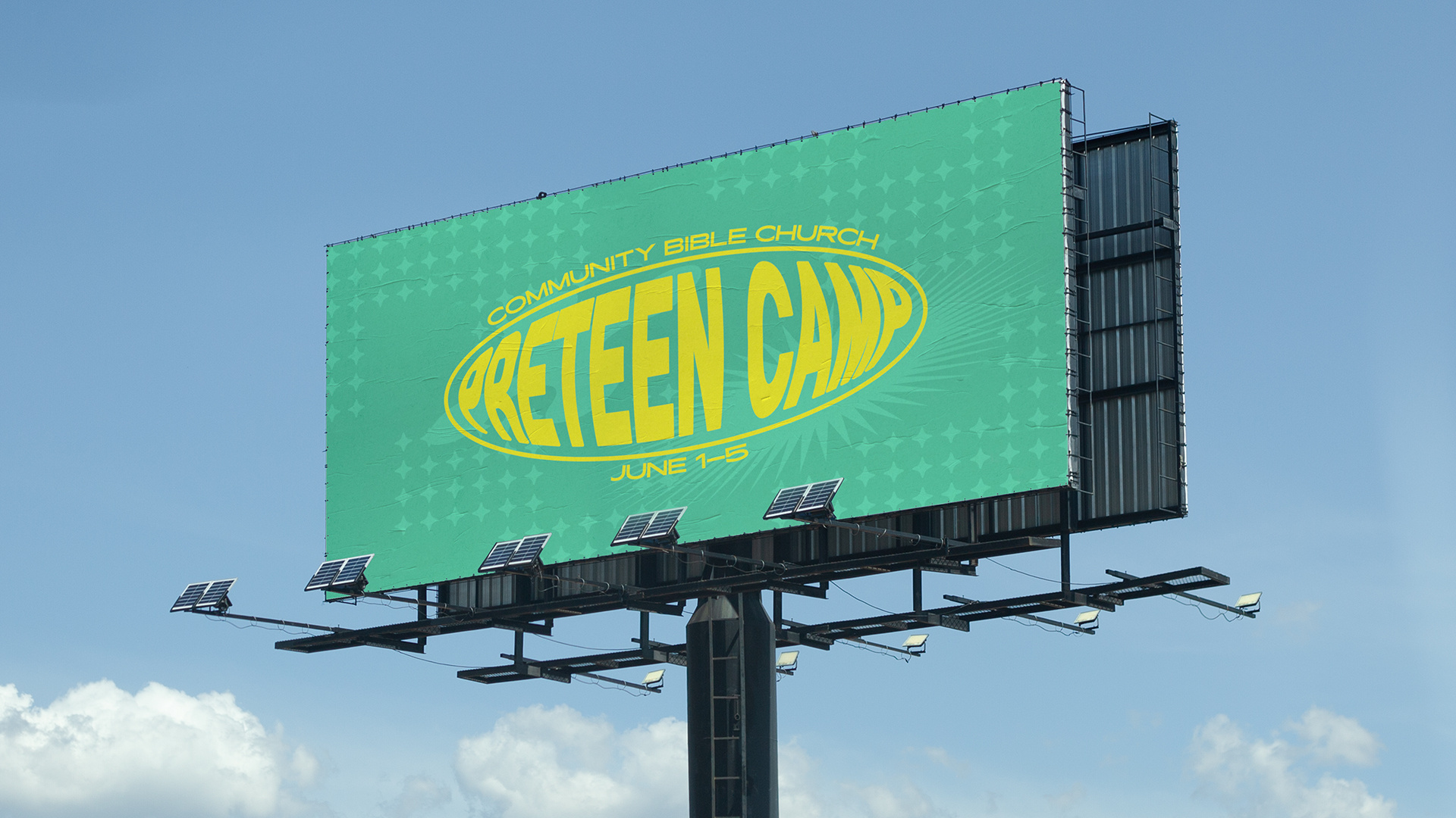 Preteen Camp 2024 | Community Bible Church art design event branding graphic design marketing mockup pitch social media