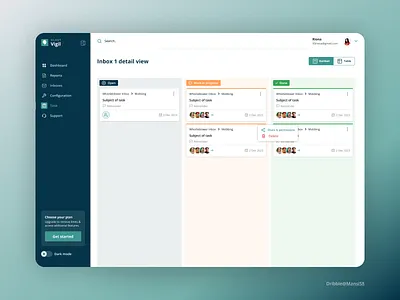 Kanban Board View dasboard view done in progess kanban kanban board kanban view open