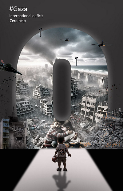 #Gaza animation branding gaza graphic design photoshop
