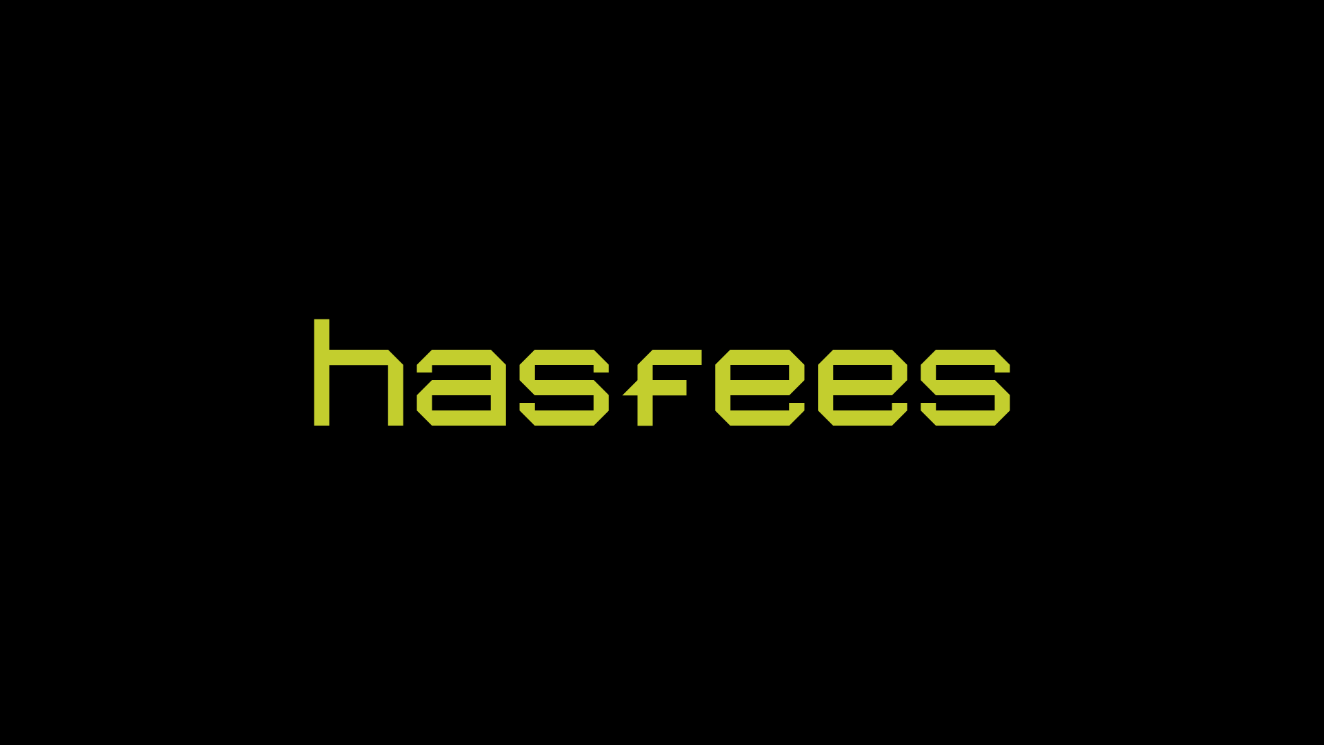 HASFEES branding logo