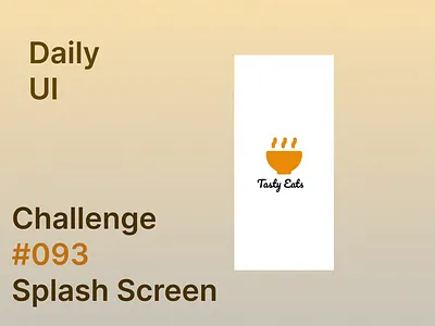 Daily UI Day 93, Splash Screen app branding design graphic design ui ux