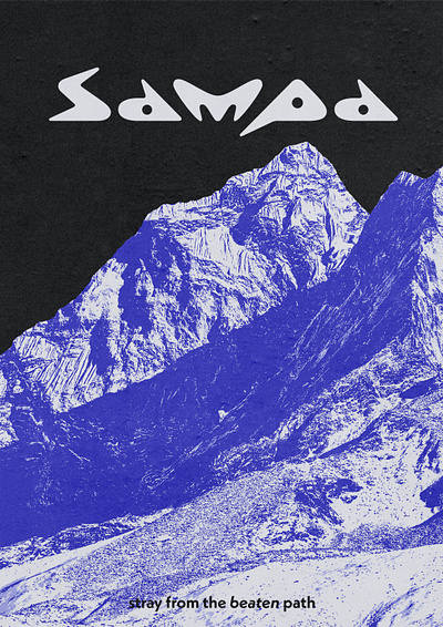 Sampa logotype branding lettering logo logotype mountains outdoor sampa type typography