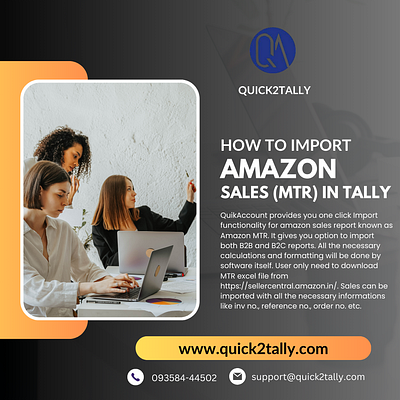 How to Import Amazon Sales (MTR) in Tally amazon sales in tally