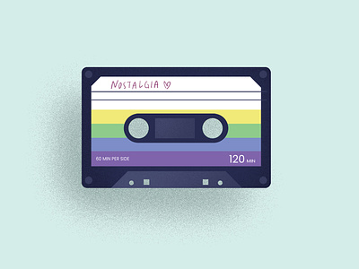 Cassette Illustration cassette illustration nostalgia
