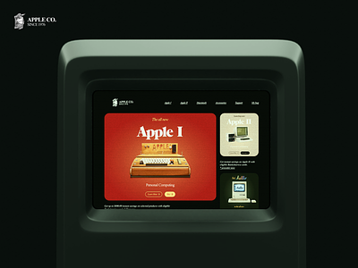 What if the '90s Apple website was real? 3d apple brand branding card design graphic design illustration landing page macbook macintosh motion graphics ui ui ux user interface ux web website