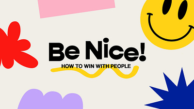 Be Nice! branding design sermon