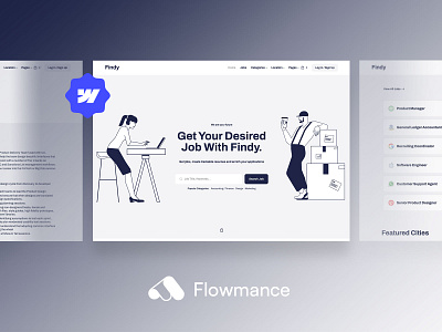 Ready to create a stunning website with Findy? Let's get started agency template design template webflow webflow template webflowtemplate websitedesign