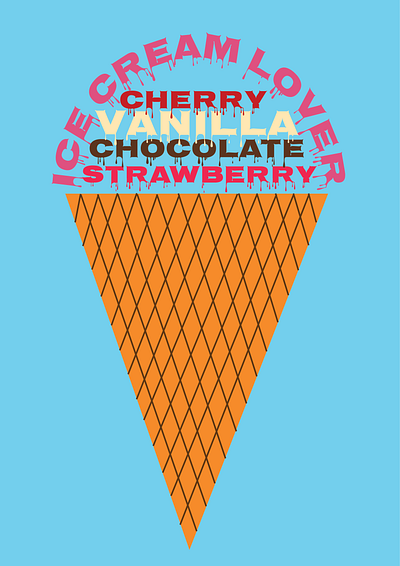 Ice cream Illustration graphic design illustration