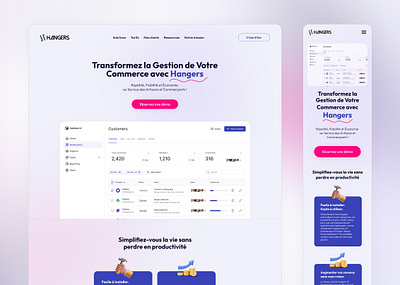 Redesign Saas Landing Page branding daily ui redesign saas ui user interface ux