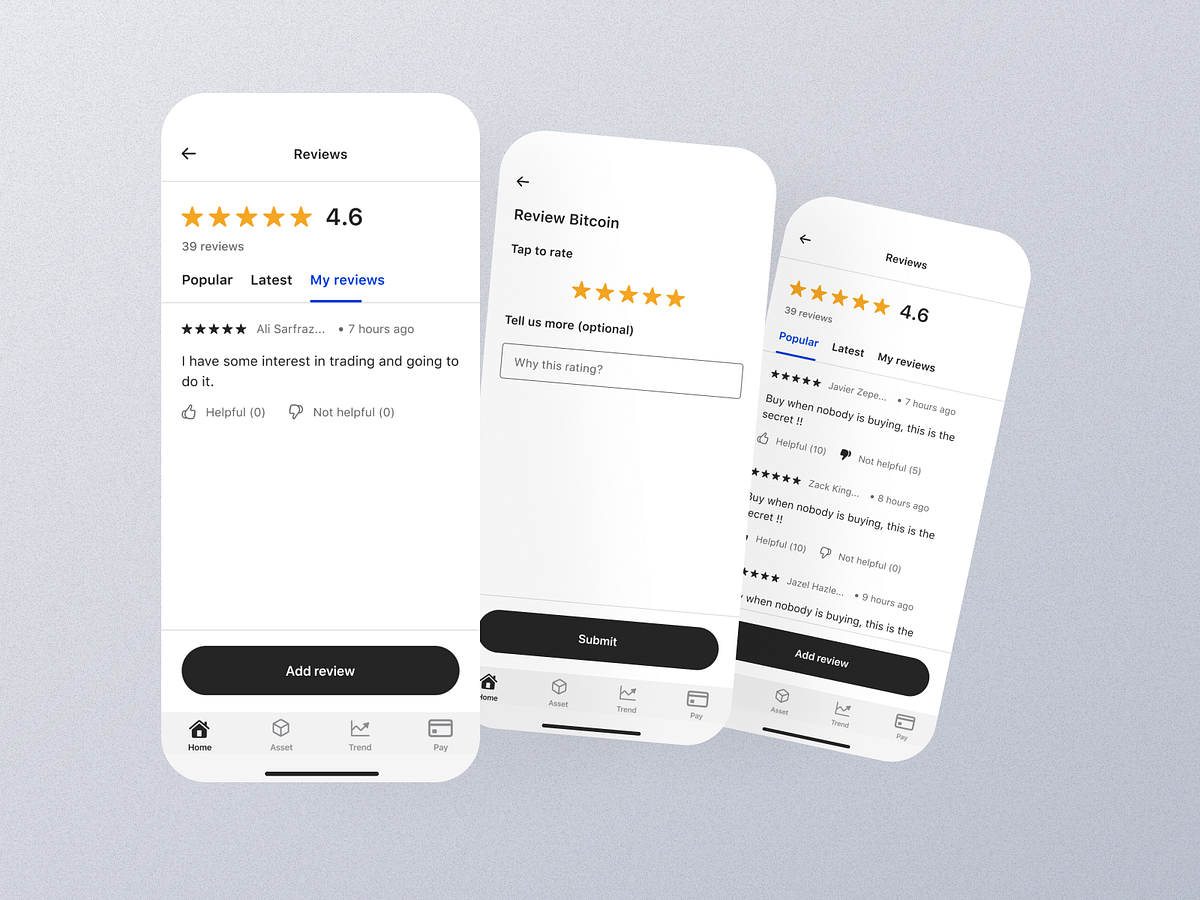Browse thousands of Rating images for design inspiration | Dribbble