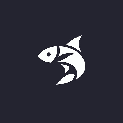 Fish Logo branding design fish logo graphic design illustration logo minimalist vector