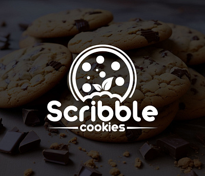 SCRIBBLE COOKIES branding cookies graphic design logo logos logotipo minimal minimalistic nature